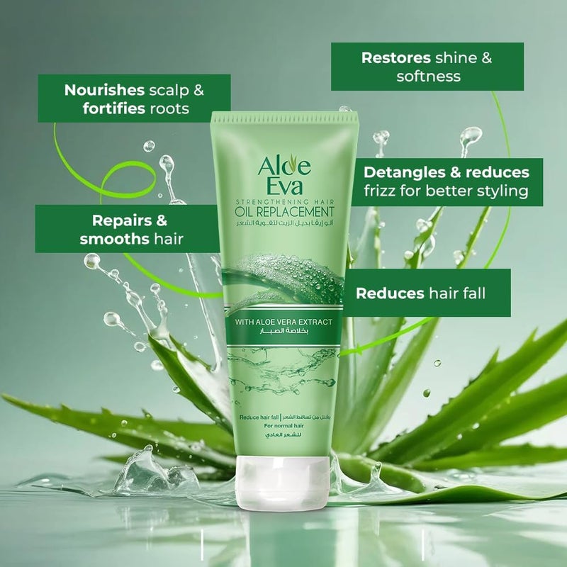 Aloe Eva Strengthening Hair Oil Replacement with Aloe Vera Extract, 250 ml - Image 4